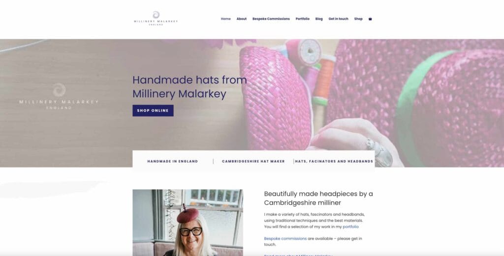 Millinery Malarkey - Cambridgeshire Milliner Alison Cooper